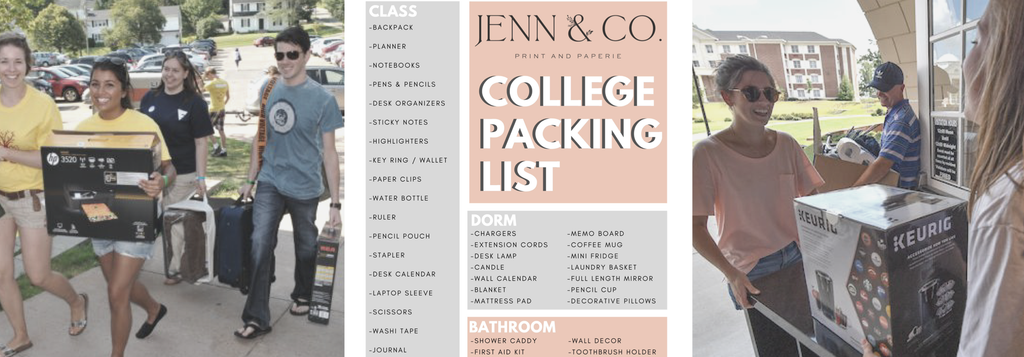 College Packing List