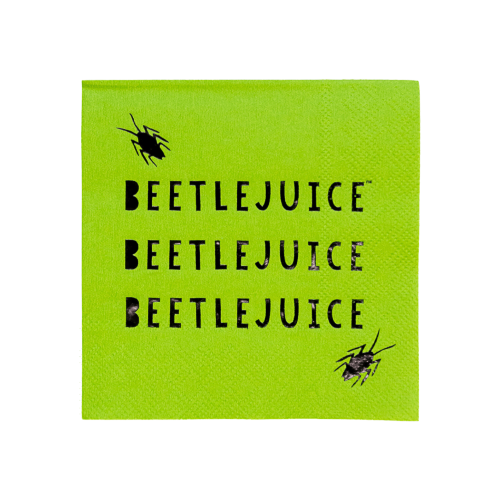 Bonjour Fête BEETLEJUICE X BONJOUR FETE SMALL NAPKINS