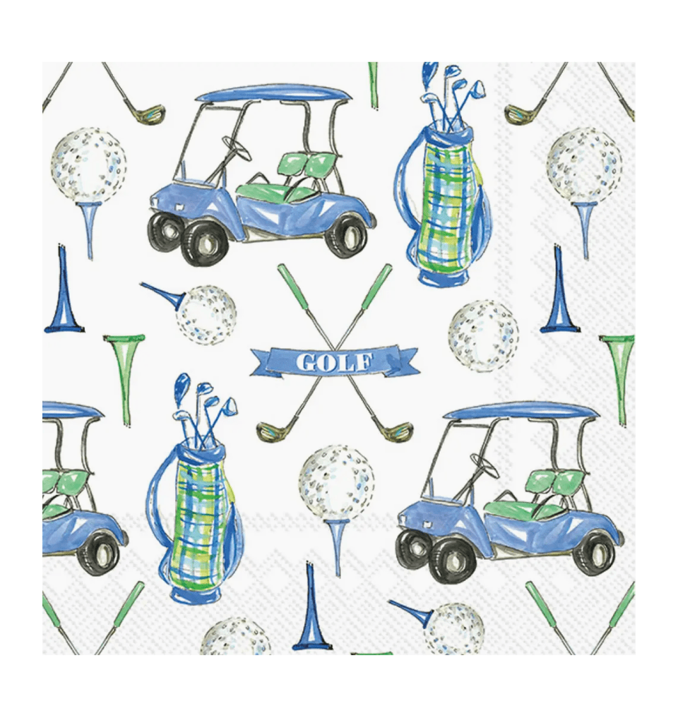 Boston International Party Golf Cart Napkins