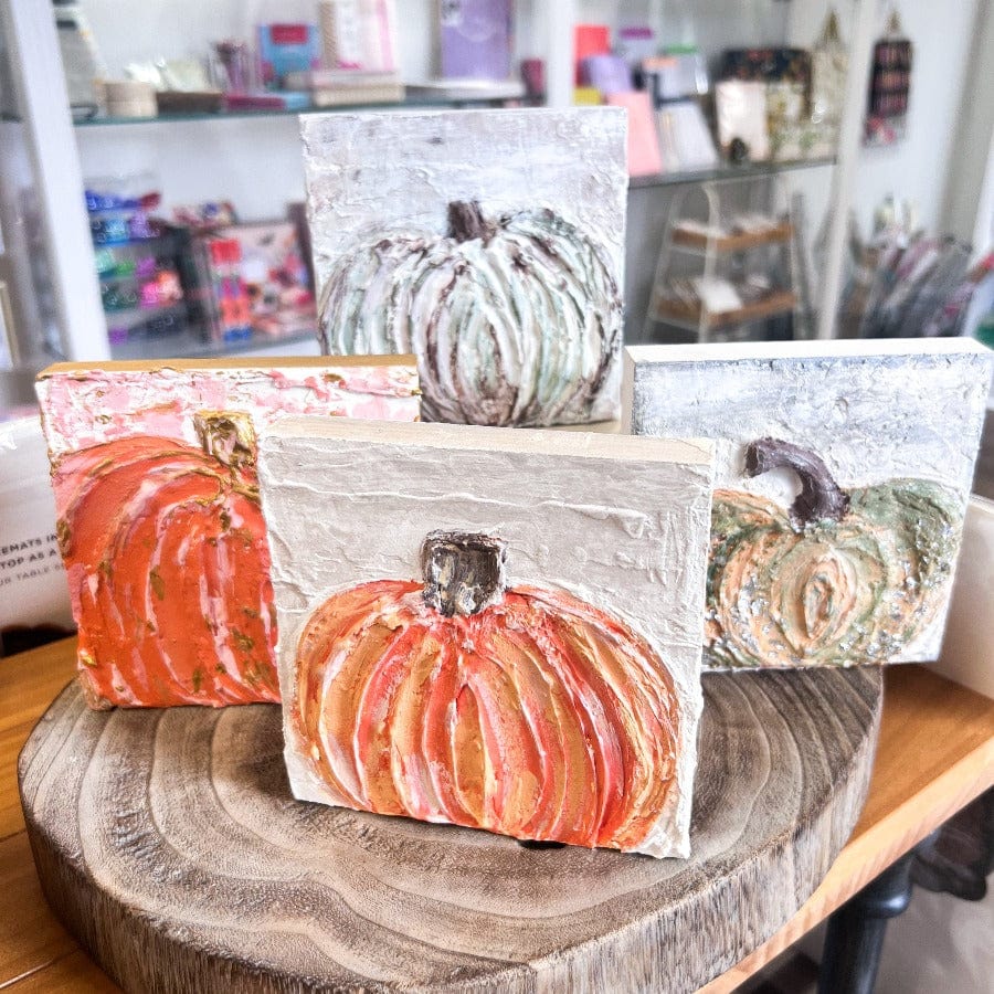 Daily Grace Creative, Grace Roberts Fall Pumpkin Paintings (Choose Color)