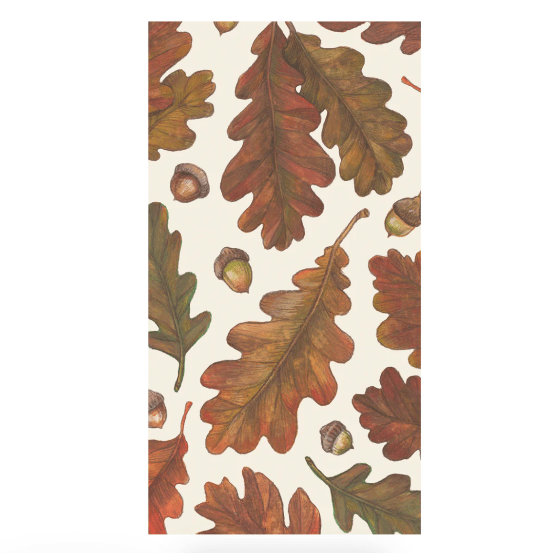 Hester & Cook Fall Autumn Leaves Guest Napkins