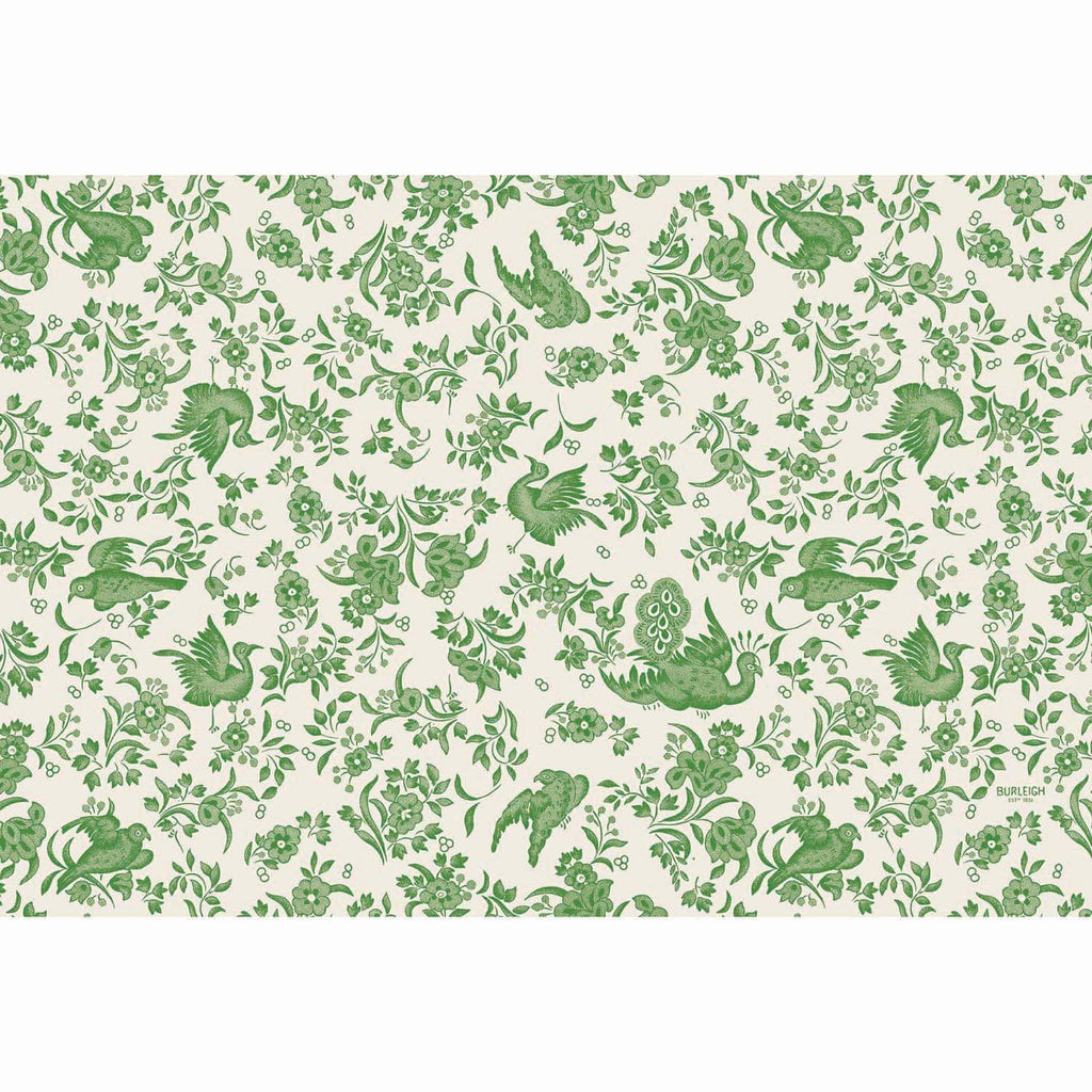 Hester & Cook Party Green Regal Peacock Placemats