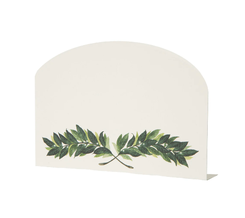 Hester & Cook Paper Laurel Leaf Place Cards