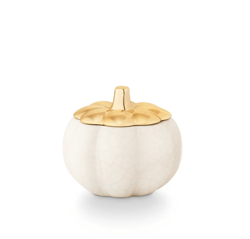 Illume Accessories Heirloom Pumpkin  Ceramic Short Candle