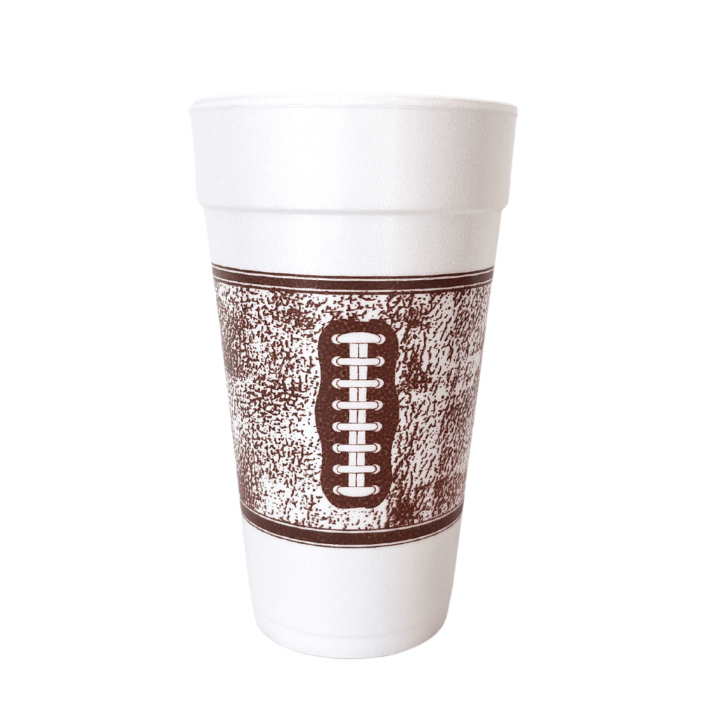 Rosanne Beck Party Football Foam Cups