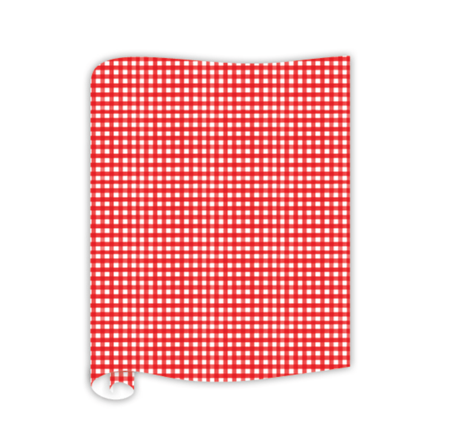 Rosanne Beck Party Red Gingham Runner