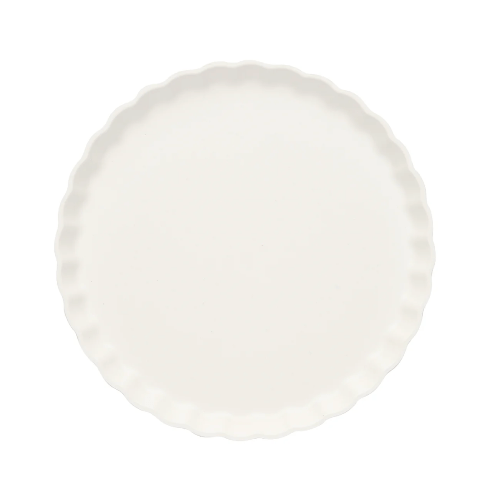 Sophistiplate Party Sand Pleated Salad Plates