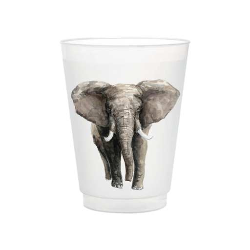 Taylor Paladino Elephant Frosted Cups