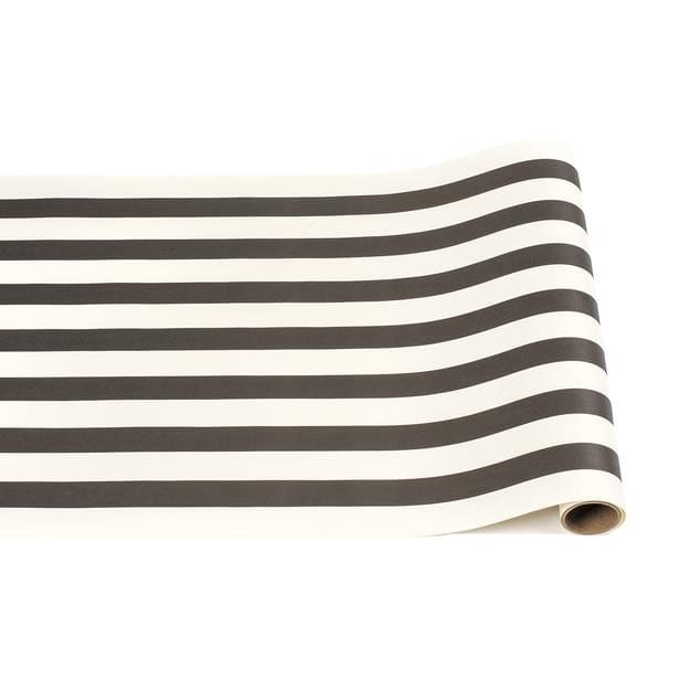 Hester & Cook Party Black Stripe Table Runner