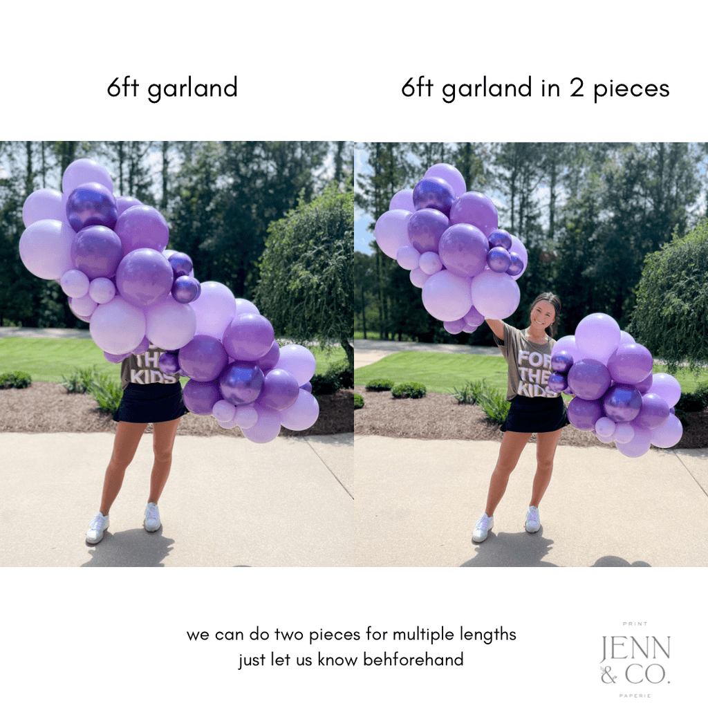 Jenn & Co. Balloons Grab & Go Balloon Garland