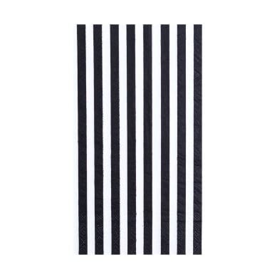 Jollity Party Black Stripe Guest Napkin